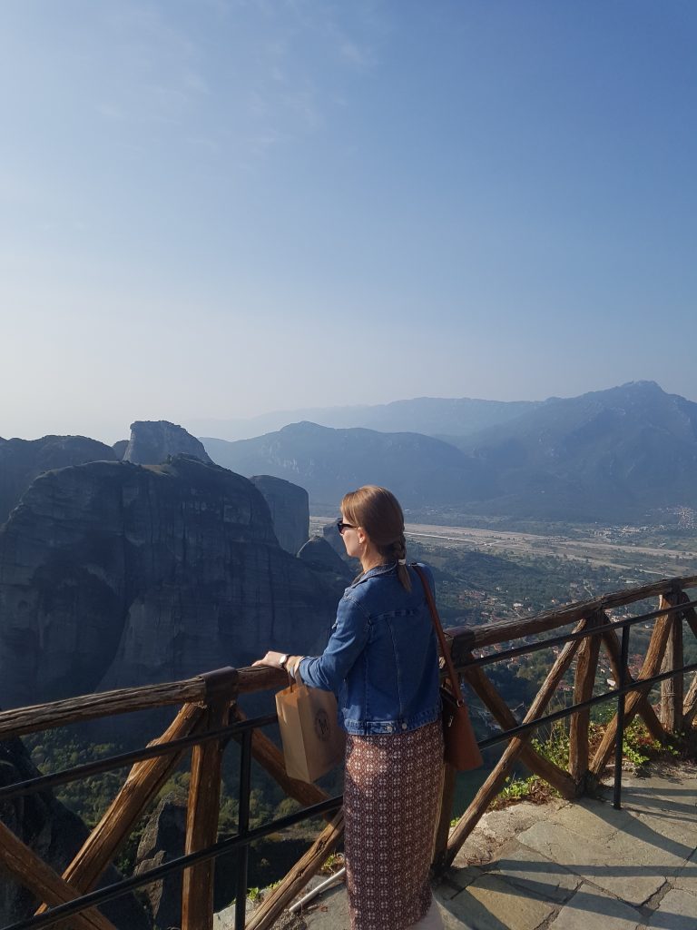 View from Monastery of Great Meteoron